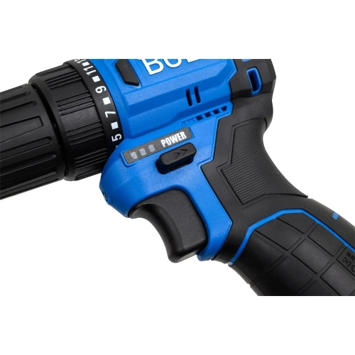 Аккумуляторная дрель-шуруповерт BULL SR 1203 Xcase БЕСЩЕТ., 12 В, 37 Н*м, 2*2 А*ч акб, БЗП 10 мм 1329879 фото 6