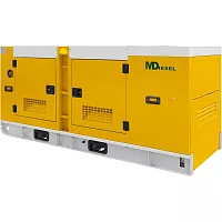Резервный дизельный генератор MDiesel МД АД-80С-Т400-1РКМ29 в шумозащитном кожухе 040426