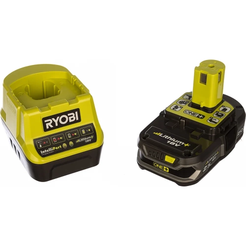 Набор Ryobi ONE+ RC18120-125 5133003359 аккумулятор (18 В; 2.5 А*ч; Li-Ion) и зарядное устройство RC18120 фото 3