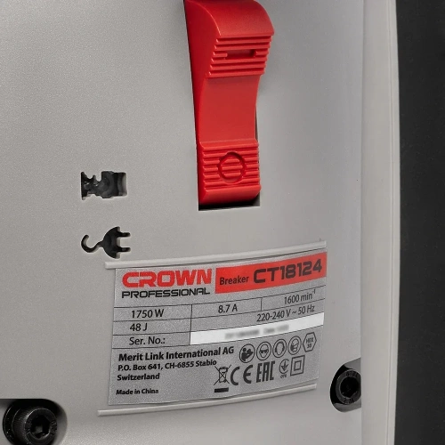 Отбойный молоток Crown CT18124 BMC фото 8