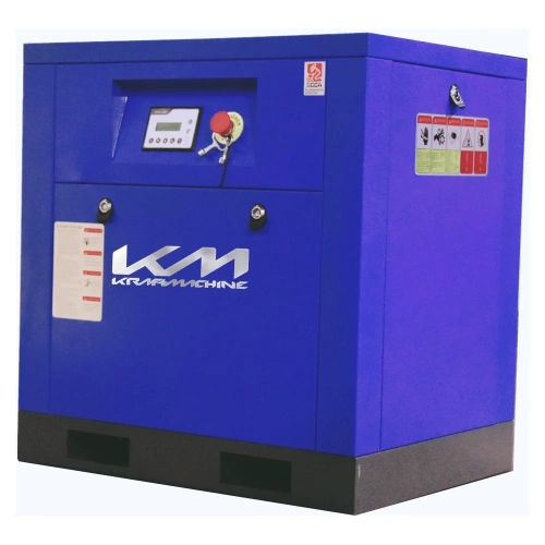 Винтовой электрический маслозаполненный компрессор KRAFTMACHINE KM5,5-8рВ (IP54, серия АС) KMMV0050800RC55JH фото 3