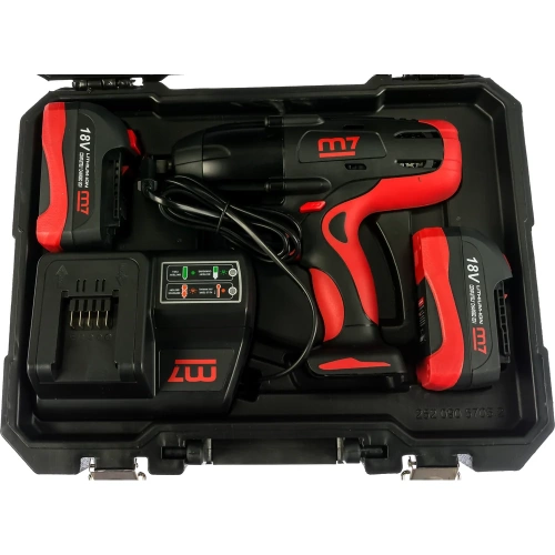 Аккумуляторный ударный гайковерт MIGHTY SEVEN 1/2", 1220 Нм, 18В DW-18502 фото 11