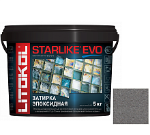 Затирка эпоксидная для швов Litokol Starlike Evo S.125 Grigio Cemento 5 кг