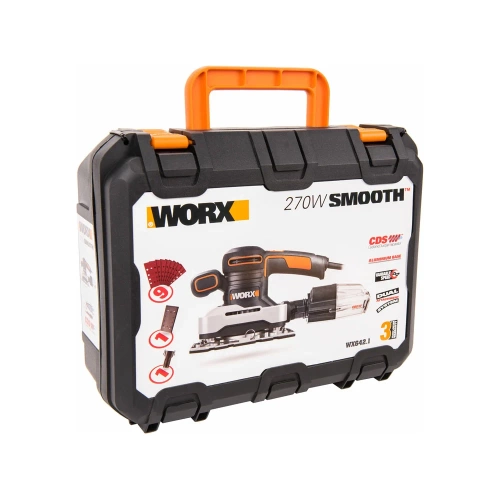 Электрическая виброшлифмашина WORX 270 Вт WX642.1 фото 11